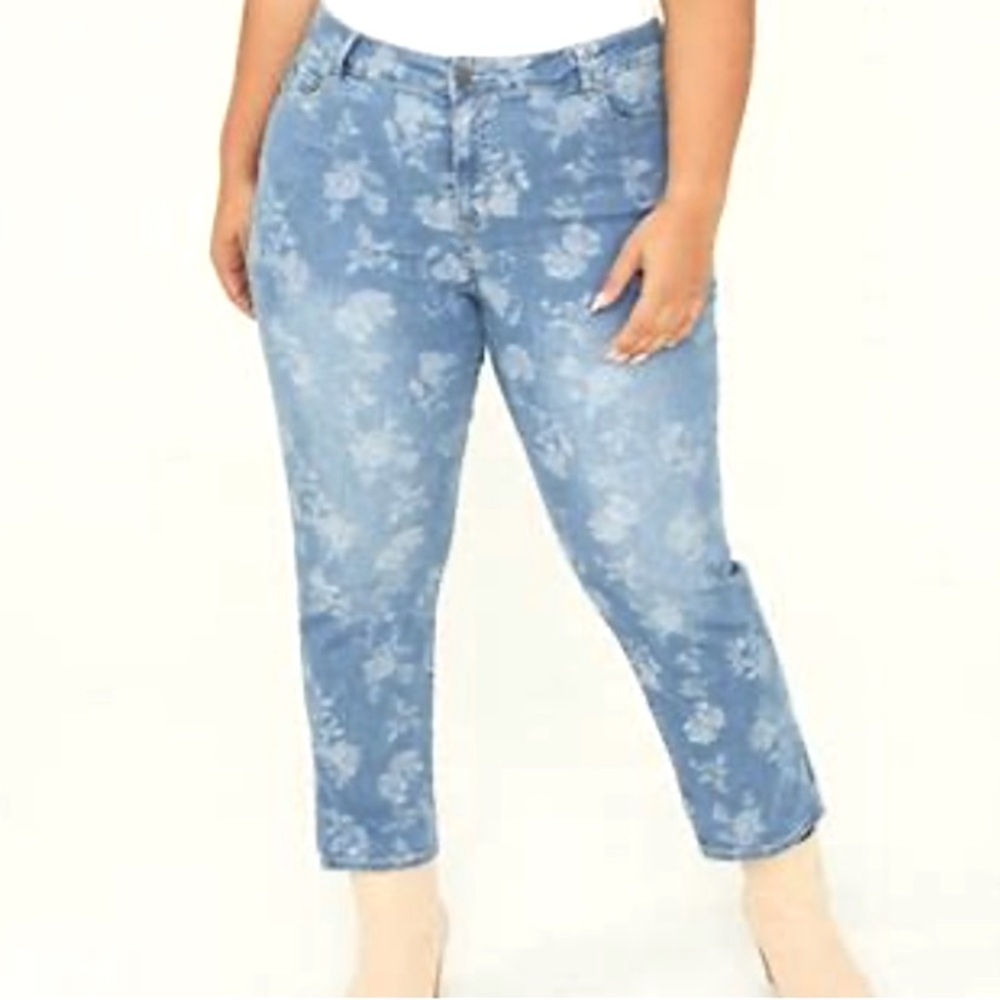 Arula Novo Rose Crop Jeans NWT 16